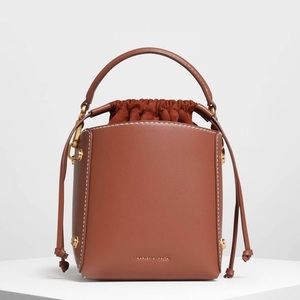 charles and keith bucket bag